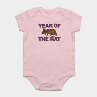 Year Of The Rat Baby Bodysuit